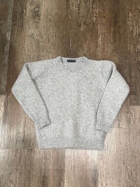 FINAL PRICE Brandy Melville Light Heather Gray Wool Crewneck Sweater